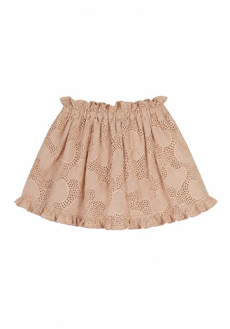 Gonna con ricamo BAJE STUDIO KIDS | BA0SS26012ROSA CAFE